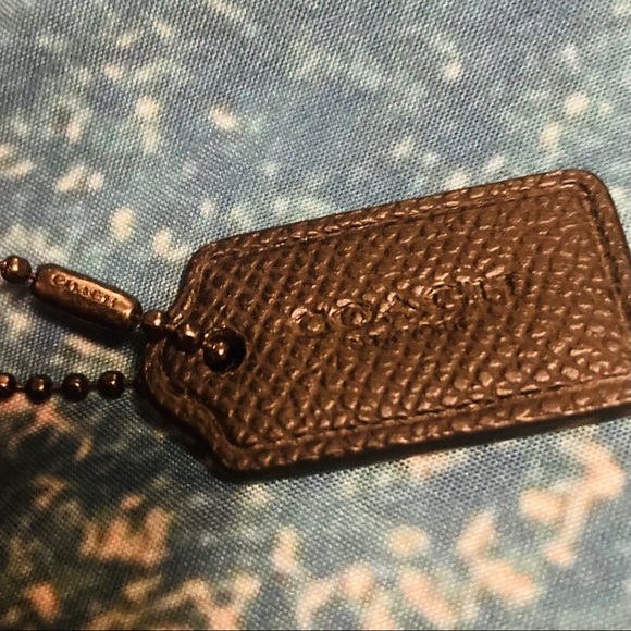 Coach Black Keychain Tag - Picture 16 of 16